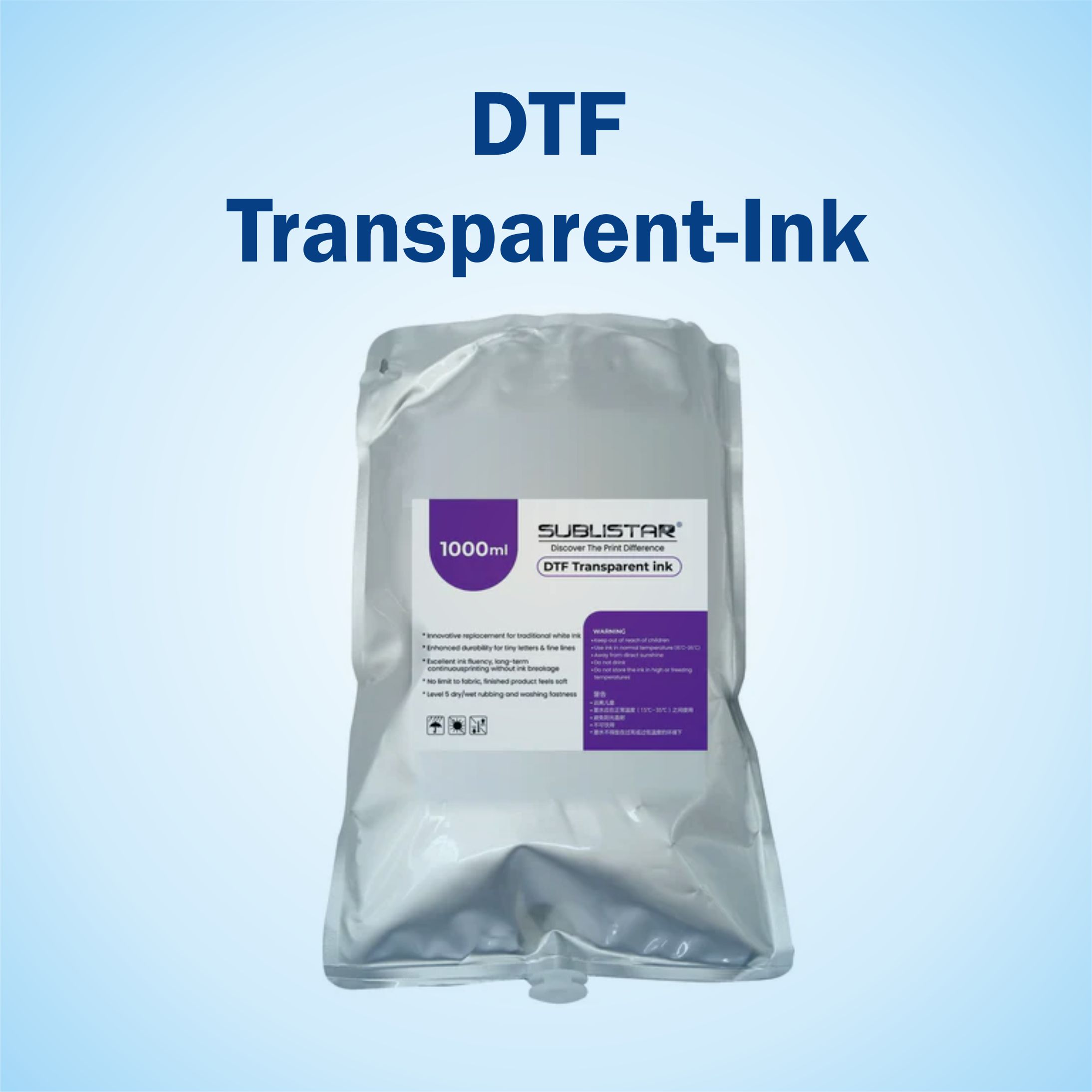 02 DTF Transparent Ink